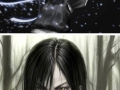 Artistic anime characters