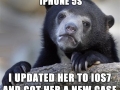 She still has no clue