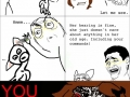 I thought she was deaf!
