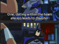 No dating for Batman