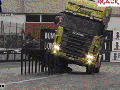 Awesome truck wheelie