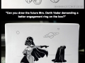 Drawings on boxes