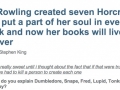 JK Rowling & 7 Horcruxes