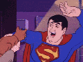 Sh*t! It's Kryptonite cat!