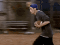 It's fun to play football with girls