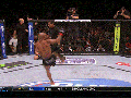 Post fight celebration
