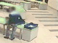Security officer saves a baby