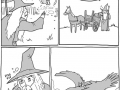 Now he uses the giant eagles