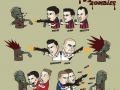Footballers vs zombies