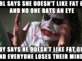Typical double standards