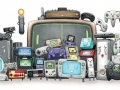 Family portrait of consoles