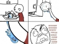 Washing dishes rage