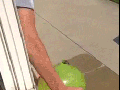 Water balloon prank fail