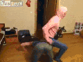Dummies using dumbbells