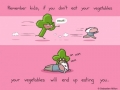 Eat your veggies, kids!