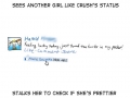What girls do on facebook