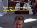 Doing the dishes