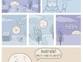The winter sun