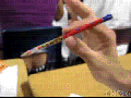Right in the crack