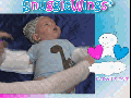 Tiny baby straight jacket