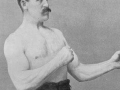Overly manly man