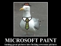 I love Microsoft Paint