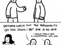 Yeah.. personality..