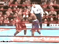 Referee dodges punch