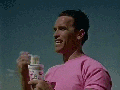 Noodles make Arnie happy