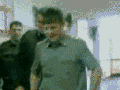 Impressive table flip trick