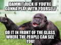 Angry Supervisor Monkey