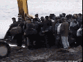 Crossing a river in style