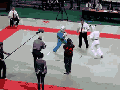 And the ref goes wild!