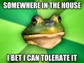 Foul frog