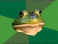 Foul bachelor frog