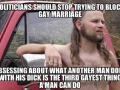 Scumbag redneck