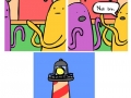 It's a lighthouse