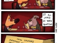 Fancy dog restaurant