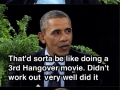 Obama Hangover 3 Zinger