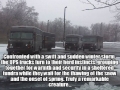 UPS trucks