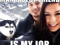 Jealous Husky