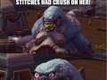 Stitches is a ladies man