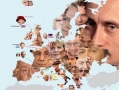 Map of European leaders