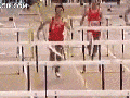 N.Korea's hurdling team