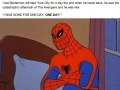Poor Spidey..