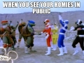 Seeing homies in public