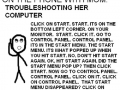 Moms on the computer