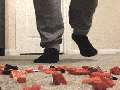 Stepping on Lego