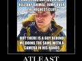 Bear Grylls' Cameraman