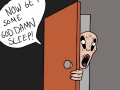 In the closet